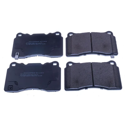 Bilde av DENCKERMANN B111903 Bremseklosser med akustisk slitasjevarsel TESLA: Model S, X, SUBARU: Impreza II Sedan, III Hatchback