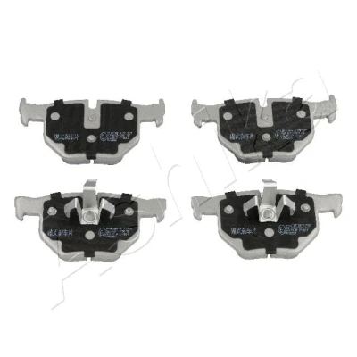 Bilde av ASHIKA 51 00 0108 Bremseklosser bakaksel klargjort for slitasjeindikator med kolbleklips uten tilbehør BMW: 3 Touring, Sedan, X1