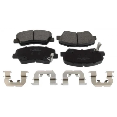 Bilde av MAPCO 6619 Bremseklosser framaksel inkl. slitasjevarselkontakt KIA: Rio 3, 4, HYUNDAI: i20 II Hatchback