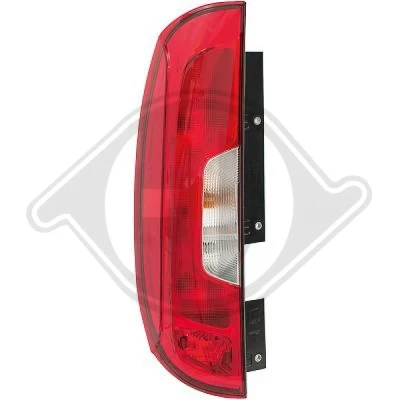 Bilde av DIEDERICHS 3486191 Baklykter Priority Parts venstre P21/5W, P21W, W16W uten pæreholder