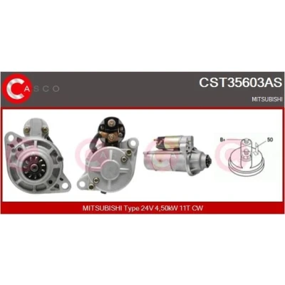Bilde av CASCO CEF74007AS Elektromotor, radiator ventilator