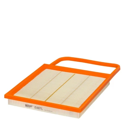 Bilde av HENGST FILTER E487L Luftfilter 34 247 360 Filterinnsats VOLKSWAGEN: Polo IV Hatchback, SKODA: Fabia 1 Combi, I Hatchback