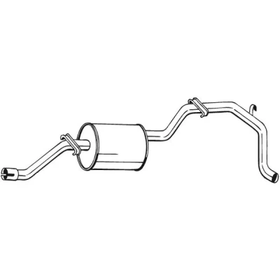 Bilde av sluttlyddemper, vw caddy i, 147253609, 179253609