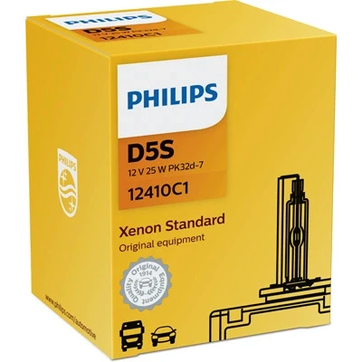 Bilde av Xenonpære PHILIPS Xenon Vision D5S PK32d 7, jeep,ssangyong,mitsubishi,chevrolet,citroën,fiat,opel,vauxhall,skoda,alfa romeo,ford,ds,audi