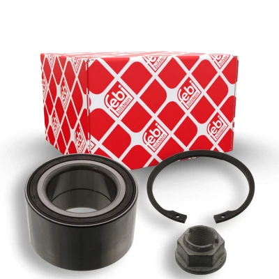 Bilde av FEBI BILSTEIN 40682 Hjullagersett med akselmutter integrert magnetisk senorring, ABS sikringsring 90 konisk kulelager