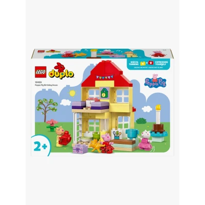 Bilde av LEGO DUPLO Peppa Pig 10433 Bursdagshuset til Gris Byggesett Plast