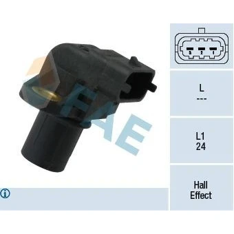 Bilde av Sensor, kamakselposisjon, mercedes benz, 003 153 91 28, 004 00 04414102, 04414176, 091166310, 091167371, 2506000QAN, 4414102, 44