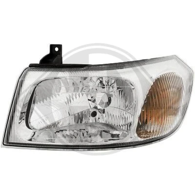 Bilde av DIEDERICHS 1454083 Frontlykter venstre H4 krom FORD: Transit Mk5 Flatvogn lastebil/Chassis, Minibuss