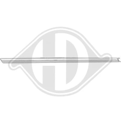 Bilde av DIEDERICHS Priority Parts 2247667 Pynte / vernelist, støtfanger bakre venstre