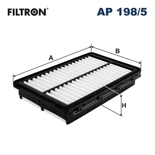 Bilde av FILTRON AP 198/5 Luftfilter 46,5 161 278 Filterinnsats