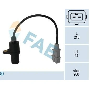 Bilde av Impulsgiver, veivaksel, hyundai,kia, 39180 22600, 26900, 99484167, PC 531, 531T, 711