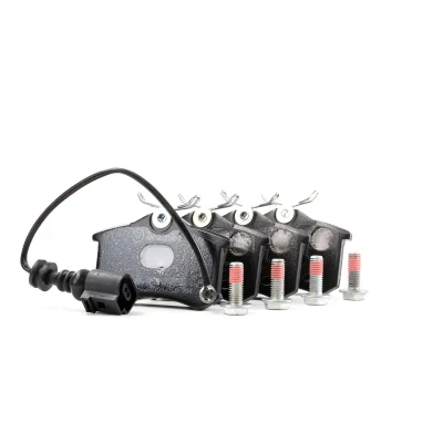 Bilde av BREMBO P 85 066 Bremseklosser inkl. slitasjevarselkontakt med bremsecaliperskruer uten tilbehør VOLKSWAGEN: Polo IV Hatchback