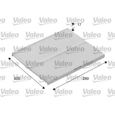 Bilde av VALEO CLIMFILTER COMFORT 698167 Kupéfilter Partikkelfilter 291mm 226mm 17mm MERCEDES BENZ: E Klasse Sedan, C T modell