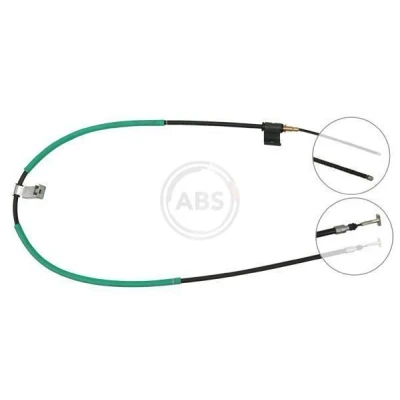 Bilde av A.B.S. K19767 Bremsekabel 1710 Trommelbrems for høyre/venstre ratt