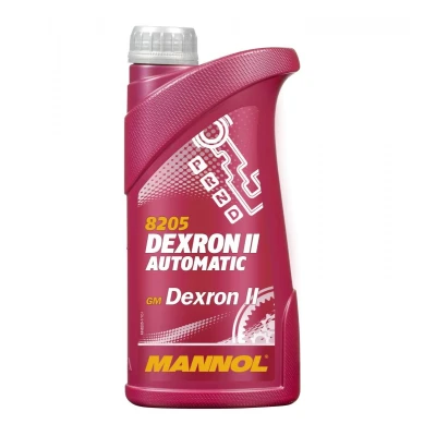 Bilde av MANNOL DEXRON II Automatic MN8205 1 ATF Olje Rød MERCEDES BENZ: W124 Sedan, E Klasse T modell, Stasjonsvogn, TOYOTA: Land Cruiser 100