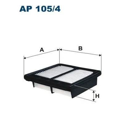 Bilde av FILTRON AP 105/4 Luftfilter 46 152 168 Filterinnsats