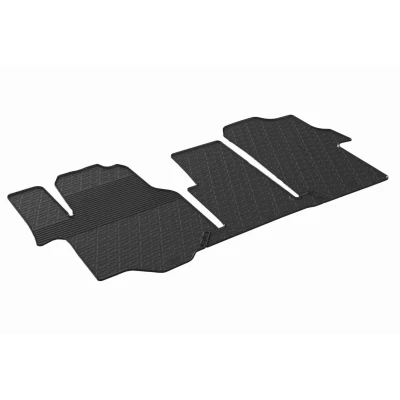 Bilde av VAICO V10 9626 Gulvmatte sett gummi foran titan, svart