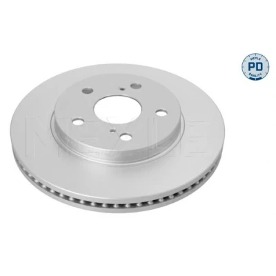 Bilde av MEYLE 11 83 521 0048/PD Bremseskiver framaksel 282 25 5 114,2 ventilert Sink lamell belagt høy karbon TOYOTA: Corolla XII Stasjonsvogn
