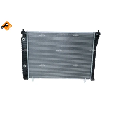 Bilde av NRF 58449 Radiator Aluminium 670 507 26 Kjøleribber loddet