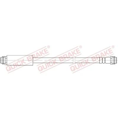 Bilde av QUICK BRAKE 22.320 Bremseslange 343 M10x1