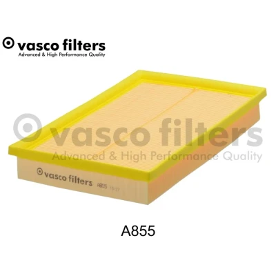 Bilde av DAVID VASCO A855 Luftfilter firkantet Filterinnsats VOLKSWAGEN: Golf 5, Caddy 3, 4, SKODA: Octavia 2 Combi, II Hatchback, Fabia 1 Combi