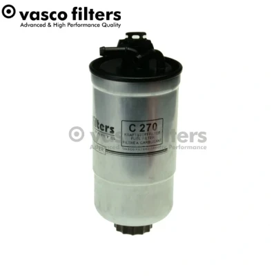 Bilde av DAVID VASCO C270 Drivstoffilter ledningsfilter, med tappeplugg for vann 8 tetning VOLKSWAGEN: Polo IV Hatchback, SKODA: Fabia 1 Combi