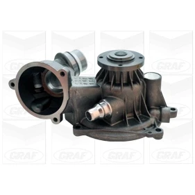 Bilde av GRAF PA1058 Vannpumpe med tetning mekanisk messing for vifteremdrift BMW: 5 Sedan, X5, Touring