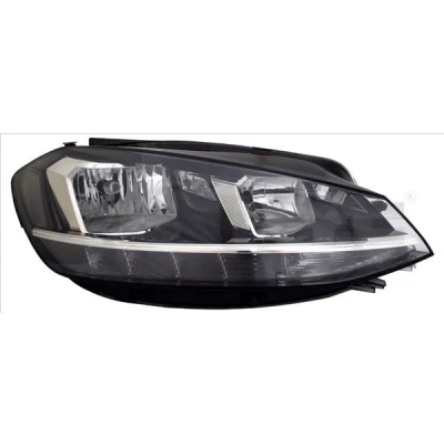 Bilde av TYC 20 17600 06 2 Frontlykter venstre H7/H9, LED med kjørelys for høyrekjøring elektromotor, VOLKSWAGEN: Golf 7, 7 Variant