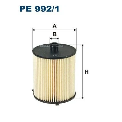 Bilde av FILTRON PE 992/1 Drivstoffilter Filterinnsats TOYOTA: Yaris III Hatchback