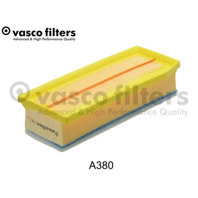 Bilde av DAVID VASCO A380 Luftfilter 79 124 274 firkantet Filterinnsats med forfilter RENAULT: Clio 4, Captur, DACIA: Duster SUV, II, LOGAN MCV 2