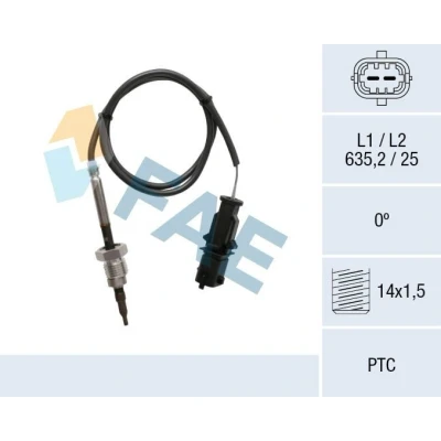 Bilde av FAE 68061 Sensorer FIAT: Grande Punto Hatchback