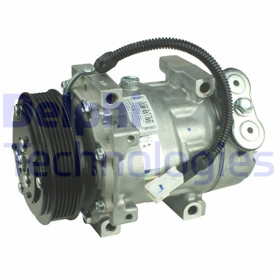 Bilde av DELPHI TSP0159273 Kompressor Sanden SD7V16 PAG 46 med kompressorlje