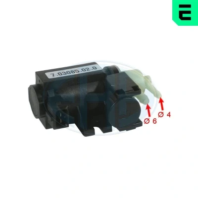 Bilde av ERA 555057A Trykkomformer, eksosstyring HYUNDAI: SANTA FE I, 2, OPEL: Astra H GTC