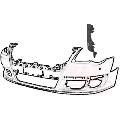 Bilde av VAN WEZEL 5839561 Holder, støtfanger foran venstre VOLKSWAGEN: Passat B6 Variant
