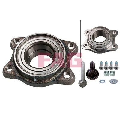 Bilde av FAG 713 6103 90 Hjullagersett Bildet viser leveranseinnholdet 85 AUDI: A8 D2