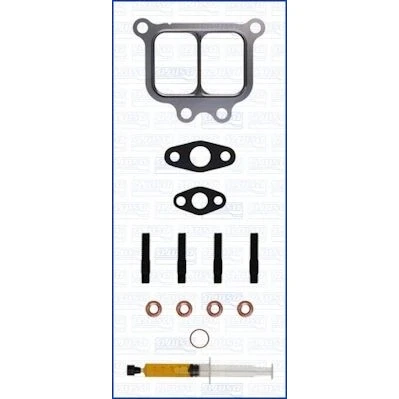 Bilde av AJUSA JTC11460 Monteringssett, lader with studs, syringe oil med tetning montageanvisning