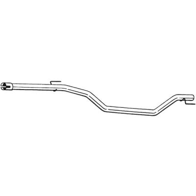 Bilde av Eksosrør, Senter, opel signum halvkombi, vectra c kombi, 13139038, 5852290