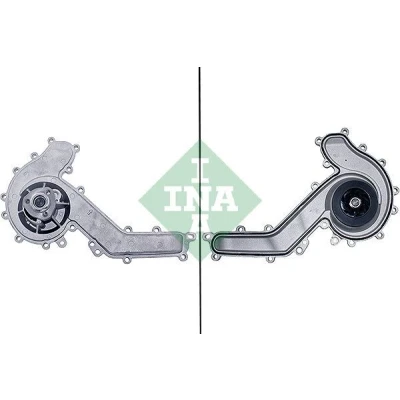 Bilde av INA 538 0894 10 Vannpumpe for vifteremdrift AUDI: A6 C7 Allroad, Avant, A7 Sportback, VOLKSWAGEN: Amarok Pick up