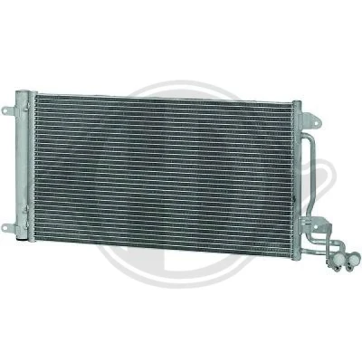 Bilde av DIEDERICHS DCC1775 Kondensator med tetning tørker Climate Aluminium R 134a SKODA: Fabia 2