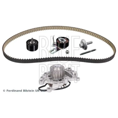 Bilde av BLUE PRINT ADBP730129 vannpumpe + Registerreimsett med tilleggsmateriale, 131 plast PEUGEOT: 208 I Hatchback, 2008 Stasjonsvogn