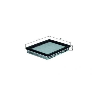 Bilde av MAHLE ORIGINAL LX 1298 Luftfilter 34,0 168 228,0, 228,0 Filterinnsats NISSAN: X Trail, Juke, 200SX, HONDA: CIVIC 6 Hatchback