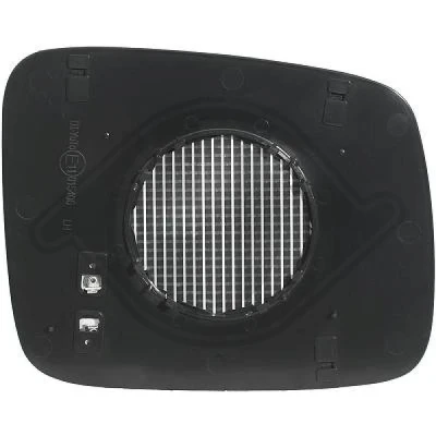 Bilde av DIEDERICHS 2270129 Speilglass venstre VOLKSWAGEN: Transporter 4 Bus,