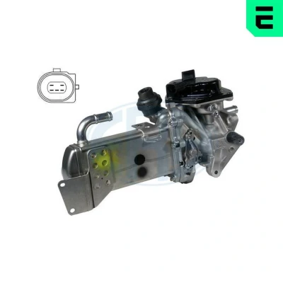 Bilde av ERA 555116 Eksosreturmodul uten pakning, med EGR kjøler AUDI: Q5, A5 B8 Sportback, A6 C7 Avant