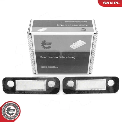 Bilde av Nummerskiltlys, Høyre, Venstre ford fiesta v, fusion, mondeo ii, sedan turnier ii OE 1021802, 1332916, 2S6113550AA