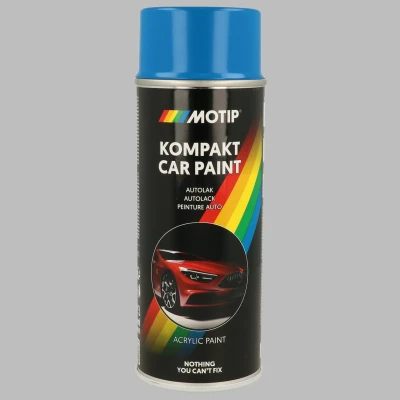 Bilde av MOTIP 45050 Kjøretøy kombinasjonslakk 400ml spray Blå Kompakt blue metallic 400 ml