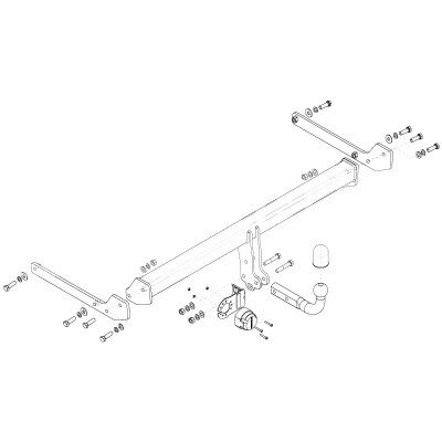 Bilde av Tilhengerfeste, standard skoda scala (nw1),