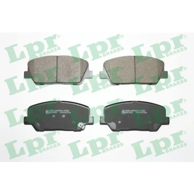 Bilde av Bremseklosser sett, Framaksel, hyundai i30, i30 coupé, kombi, veloster, kia cee&#039;d, cee&#039;d sportswagon, pro 581012MA00, 581012T
