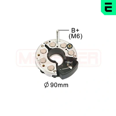 Bilde av Likeretter, generator, vw kaefer, kaefer cabriolet, transporter t2 buss, flak/chassi, skåp, 294390706, 294