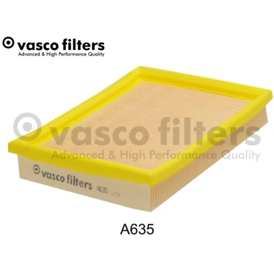 Bilde av DAVID VASCO A635 Luftfilter 37 166 212 firkantet Filterinnsats OPEL: Corsa B Hatchback