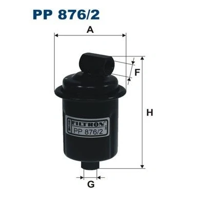 Bilde av FILTRON PP 876/2 Drivstoffilter ledningsfilter